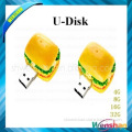 8GB Soft PVC Hamburger USB Flash Memory Stick